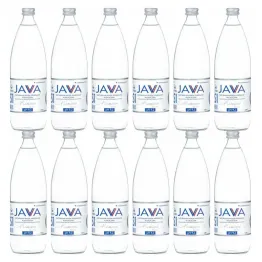 12 x Naturalna Woda Mineralna Alkaliczna Niegazowana 860 ml (Szkło) - Java