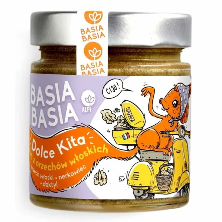 Krem z Orzechów Włoskich Dolce Kita 200 g - Basia Basia