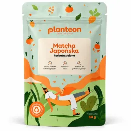 Matcha Japońska Herbata Zielona w Proszku 50 g - Planteon