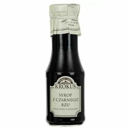 Syrop z Czarnego Bzu 355  g (280 ml) - Krokus
