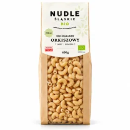 Makaron Orkiszowy Jasny KOLANKA BIO 400 g - Nudle Śląskie