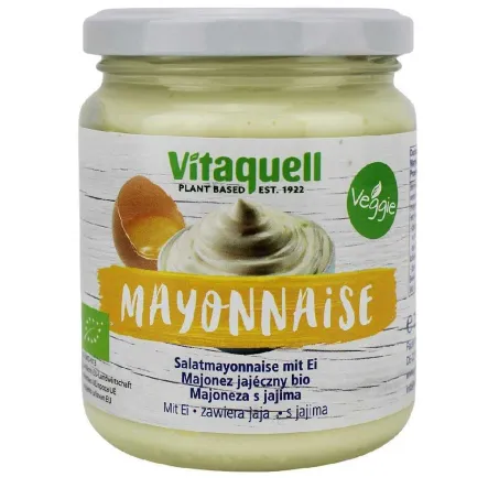 Majonez Jajeczny Bio 250 ml - Vitaquell