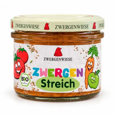 Pasta Słonecznikowa dla Dzieci z Warzywami Bezglutenowa BIO 180 g - Zwergenwiese