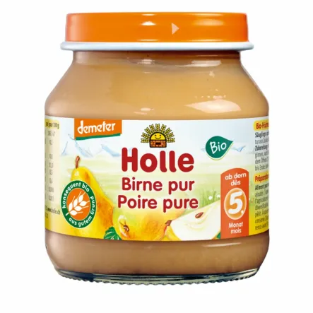 Deser dla Niemowląt Przetarta Gruszka Bio Demeter 125 g - Holle