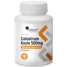 Colostrum Kozie 100 Kapsułek - Aliness