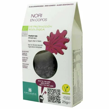 Algi Morskie Nori Suszone Bio 25 g - Porto Muinos