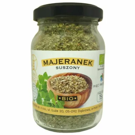 Majeranek Suszony BIO 15 g - Pięć Przemian