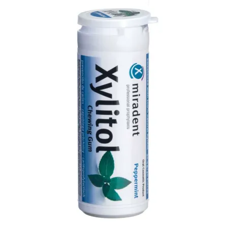 Xylitol Guma do Żucia Mięta Pieprzowa (30 Sztuk) - Miradent