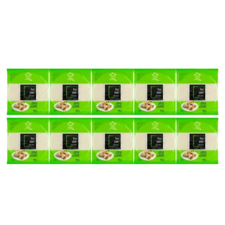 10 x Papier Ryżowy Okrągły 100 g - House of Asia