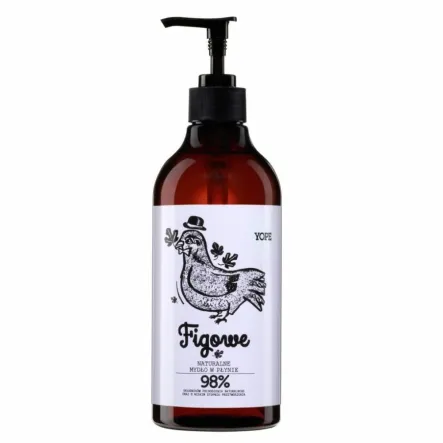 Naturalne Mydło w Płynie do Rąk Figa 500 ml - Yope
