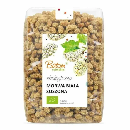 Morwa Biała Suszona BIO 1 kg - Batom