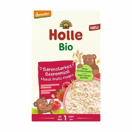 Kaszka Musli Malina Truskawka Bio Demeter 200 g - Holle