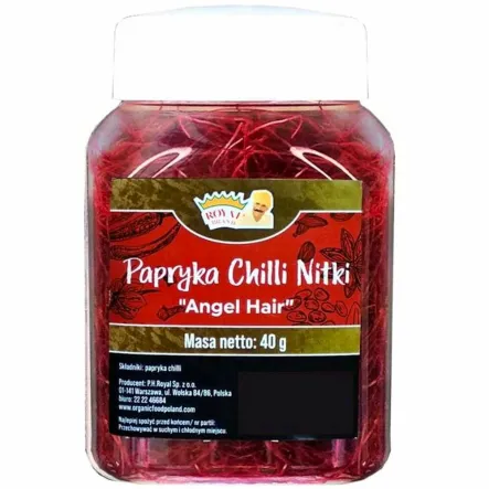 Papryka Chili Nitki Angel Hair 40 g - Royal Brand