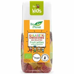 Galaretki Owocowe Bez Żelatyny Bezglutenowe Bio 100 g - Bio Planet