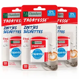 3 x Słodzik w Tabletkach na Bazie Tagatozy 100 Tabletek 6 g - Damhert