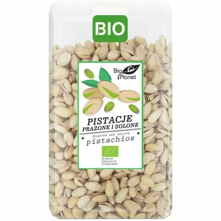 Pistacje Prażone i Solone Bio 700 g - Bio Planet