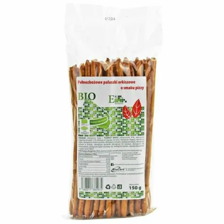 Paluszki Orkiszowe Pełnoziarniste o Smaku Pizzy Bio 150 g - Eco Envoy