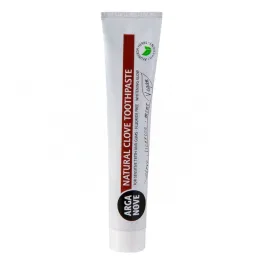 Pasta do Zębów Naturalna Ziołowa Wybielająca - Goździk, Lukrecja, Mięta 100 g - Arganove 