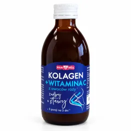 Zadbaj o Stawy Kolagen+ Witamina C z Owoców Róży Bez Dodatku Cukru 250 ml - Polska Róża