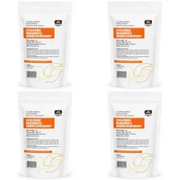 4 x Chlorek Magnezu Sześciowodny 1kg - Big Nature