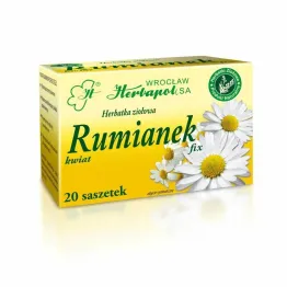 Herbatka Ziołowa RUMIANEK FIX 30 g (20 Saszetekx 1,5 g) -  Herbapol Wrocław