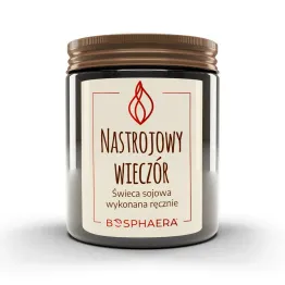 Świeca Sojowa Nastrojowy Wieczór 190 g - Bosphaera