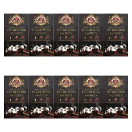 10 x Filtry Papierowe do Herbaty TEA BREWING SACHETS 10 Sztuk - BASILUR