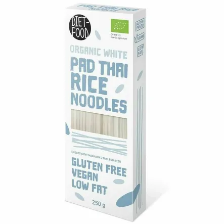 Makaron z Białego Ryżu Pad Thai BIO 250 g - Diet-Food