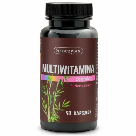 Multiwitamina Complex +Krzem, Bor, Jod 90 Kapsułek -  Skoczylas