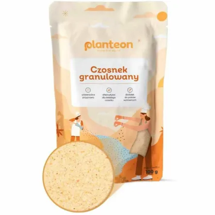 Czosnek Granulowany 100 g - Planteon