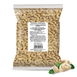 Orzechy Nerkowca Połówki 1 kg - Bakalland