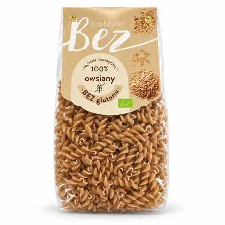 Makaron Owsiany Świderki Bezglutenowy BIO 250 g - Bartolini