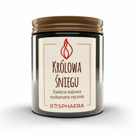 Świeca Sojowa Królowa Śniegu 190 g - Bosphaera