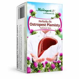 Ostropest Plamisty Herbatka FIX 40 g (20x 2 g) - Herbapol Kraków