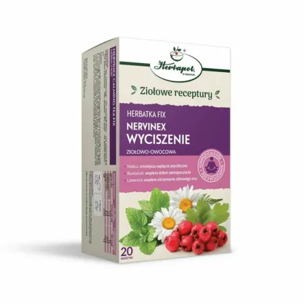 Herbatka NERVINEX Wyciszenie FIX 40 g (20x 2 g) - Herbapol Kraków
