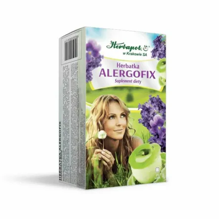 Herbatka ALERGOFIX 40 g (20x 2 g) - Herbapol Kraków