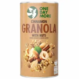 Granola Cynamonowa z Orzechami 450 g - One Day More
