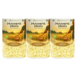 3 x Makaron Orkiszowy 3-Jajeczny Kluska EKO 250 g - Bartolini Pradawne Zboża