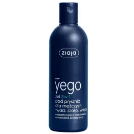 Żel 3 w 1 Pod Prysznic Dla Mężczyzn YEGO 300 ml - Ziaja