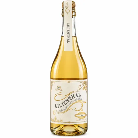 Napój Winogronowy Musujący Bezalkoholowy Traubensecco BIO 750 ml - Lilienthal Szampan Bezalkoholowy Eko