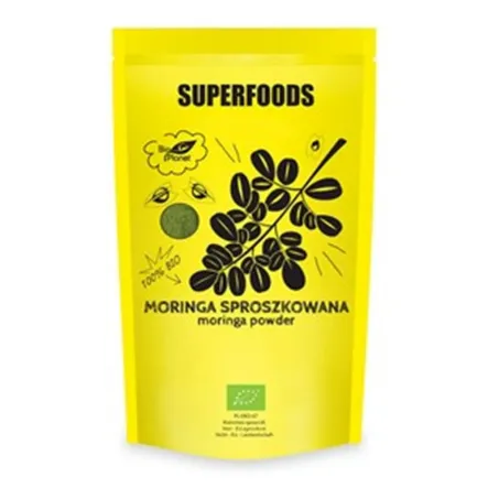 Moringa Sproszkowana Bio 150 g - Bio Planet 