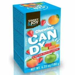 Keto Gumy Rozpuszczalne Owocowe Mix Bez Dodatku Cukru 180 g - Sweet Joy (data: 13.02.2026)