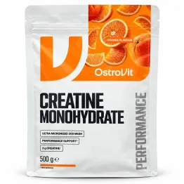 Monohydrat Kreatyny o Smaku Pomarańczowym 500 g - OstroVit
