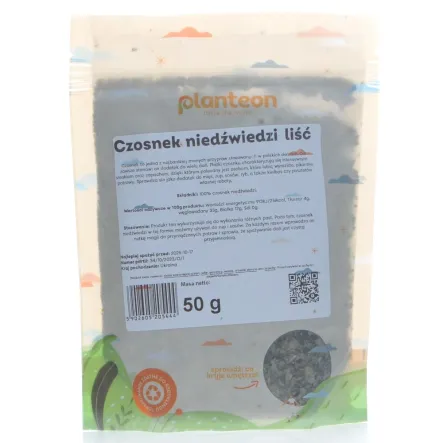 Czosnek Niedźwiedzi Liść 50 g - Planteon