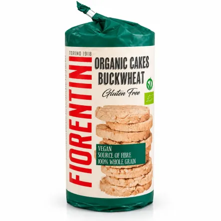 Wafle Gryczane Bezglutenowe Bio 100 g - Fiorentini