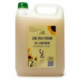 Szare Mydło Potasowe 100% Słonecznikowe 5 L - NaturAnna