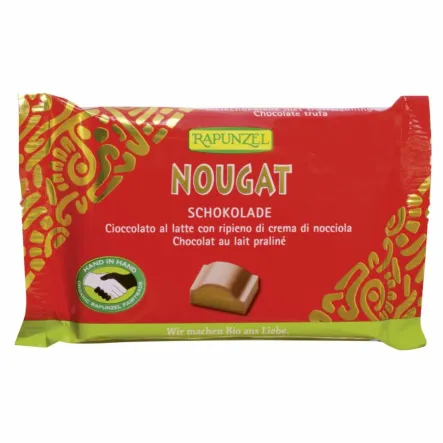 Czekolada Nugatowa Fair Trade Bio 100 g - Rapunzel