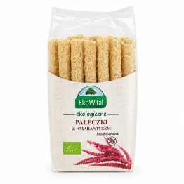 Pałeczki Amarantusowe Bezglutenowe Bio 50 g - EkoWital