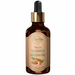 Olej ze Słodkich Migdałów Zimnotłoczony Nierafinowany 50 ml - Bio Olja