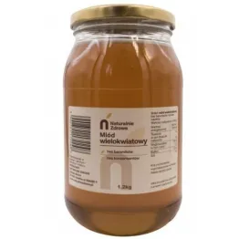 Miód Wielokwiatowy 1,2 kg - Naturalnie Zdrowe
